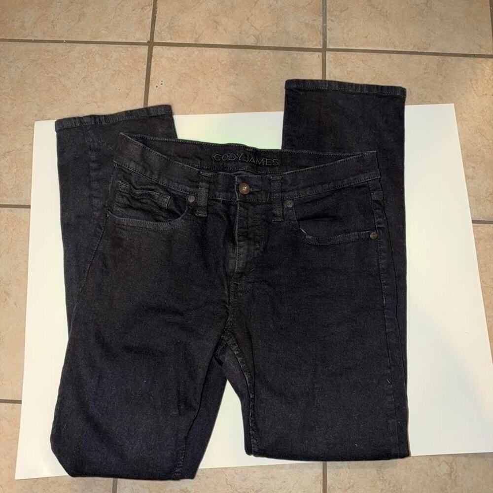Cody James Black Stretch Jeans Men’s 33x32